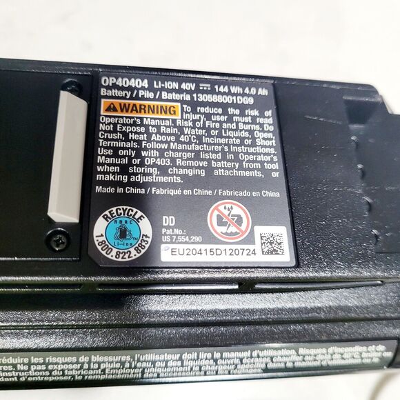 Ryobi 40-Volt 4 Ah High Capacity Lithium-Ion Battery & Charger EUC - Picture 16 of 16